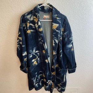 Pilcro denim kimono jacket